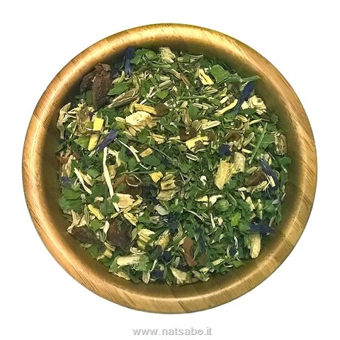 Natsabe - tisana per la pancia gonfia | Pancia gonfia |  Erboristeria Natsabe: vendita online | erbe officinali, tisane, integratori