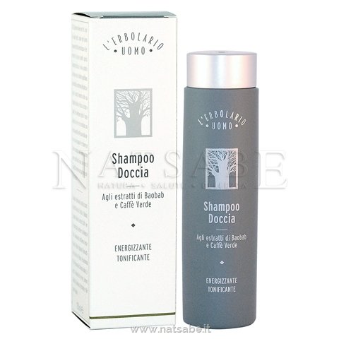 Erbolario - Erbolario Uomo - Shampoo Doccia - 250ml | Bagno e docciaschiuma |  Erboristeria Natsabe: vendita online | erbe officinali, tisane, integratori