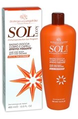 Sol Leon Shampoo doccia fissatore d'abbronzatura - 400ml