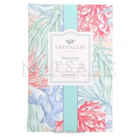 Greenleaf Inc. - Seaspray - Scented Sachet for Wardrobe | Wardrobe Fragrances | Erboristeria Natsabe: online selling