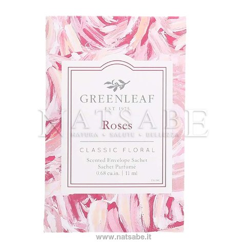 Greenleaf Inc. - Roses - Sacchetto Profumato per Cassetti | Sacchetti per armadi e profumabiancheria |  Erboristeria Natsabe: vendita online | erbe officinali, tisane, integratori