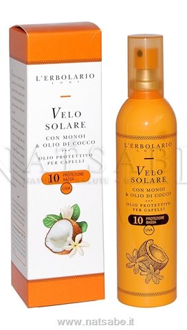 Erbolario - Sunscreen Veil for Hair SPF10 - 100ml | Hair | Erboristeria Natsabe: online selling