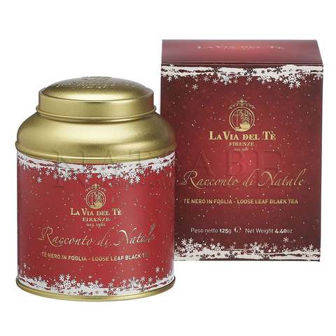 Snak - La Via del Tè - Black Tea and Spices Christmas Tale - can 100g | Christmas Tea | Erboristeria Natsabe: online selling