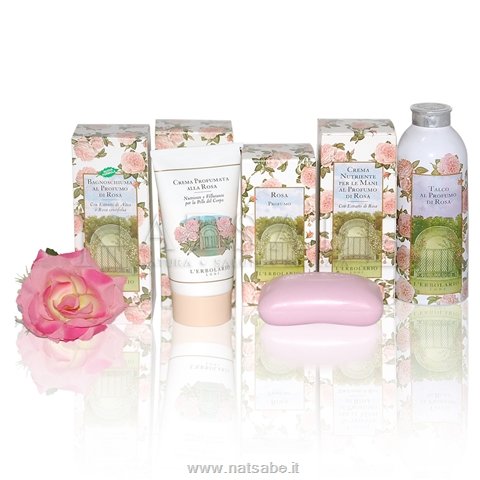 Erbolario - Rosa - Confezione Regalo | Confezioni Regalo Erbolario |  Erboristeria Natsabe: vendita online | erbe officinali, tisane, integratori