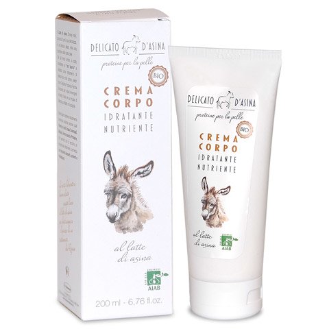 La Dispensa - Linea al Latte di Asina - Crema Corpo idratante nutriente - 200ml | Creme corpo |  Erboristeria Natsabe: vendita online | erbe officinali, tisane, integratori