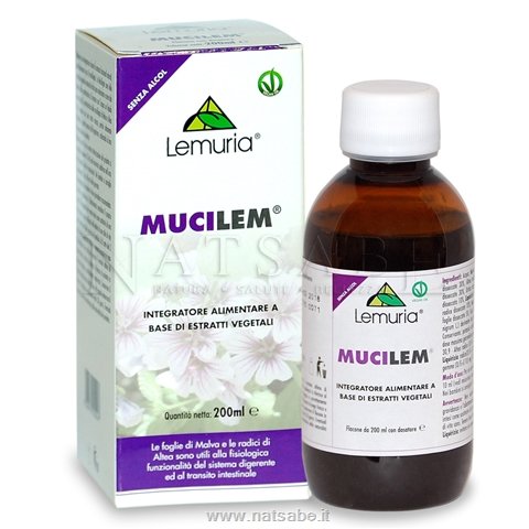 Lemuria - Mucillagine di Malva Mucilem - 200 ml | Intestino |  Erboristeria Natsabe: vendita online | erbe officinali, tisane, integratori