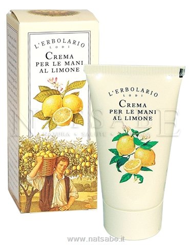 Erbolario - Crema Mani al Limone - 75ml | Creme mani |  Erboristeria Natsabe: vendita online | erbe officinali, tisane, integratori