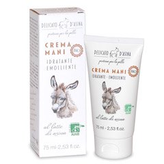 Linea al Latte di Asina - Crema Mani idratante emolliente - 75ml