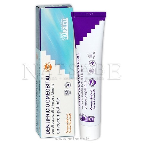 Argital - Toothpaste Omeobital - 75ml | Toothpastes | Erboristeria Natsabe: online selling