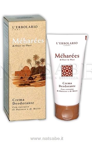 Erbolario - Meharees - Deodorant Cream - 50ml | Deodorants | Erboristeria Natsabe: online selling