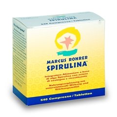 Spirulina Marcus Rohrer - refill 540 tablets