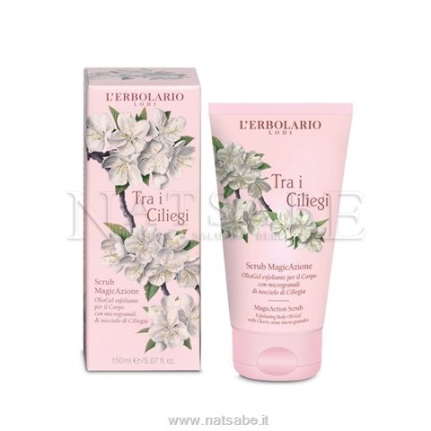 Erbolario - Tra i Ciliegi - Body Scrub - 150 ml | Body Scrub | Erboristeria Natsabe: online selling