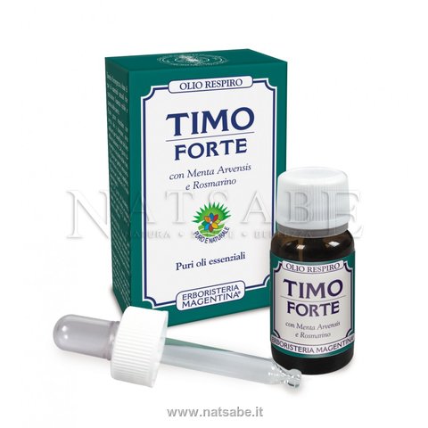 Erboristeria Magentina - Timo Forte - Breath Oil pure essential oils - 10 ml | Mixtures of pure essential oils | Erboristeria Natsabe: online selling