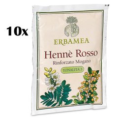 Hennè Rosso Rinforzato Mogano tonalità 3 - 10 x 100 g