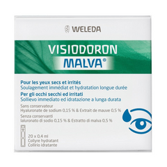 Visiodoron Malva Eyewash - 20 single-dose 0.4 ml each