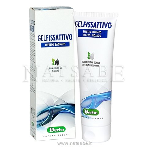 Derbe - Gel Fissativo effetto bagnato - 125ml | Gel e Mousse |  Erboristeria Natsabe: vendita online | erbe officinali, tisane, integratori