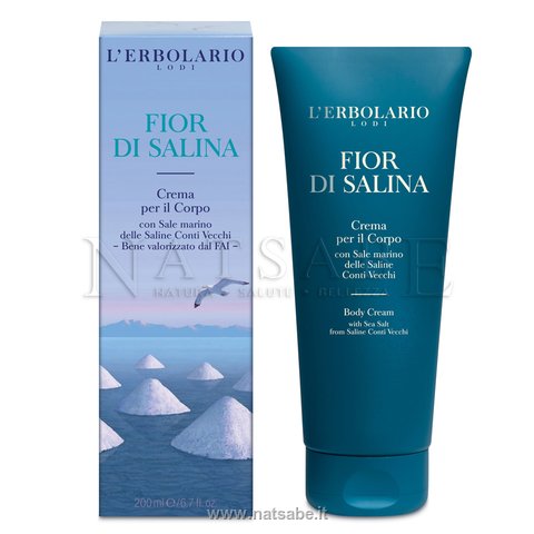 Erbolario - Fior di Salina - Body Cream - 200 ml | Body Lotion | Erboristeria Natsabe: online selling