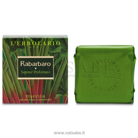 Erbolario - Rhubarb - Perfumed Soap - 100 g  | Soaps | Erboristeria Natsabe: online selling