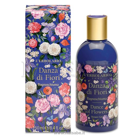 Erbolario - Dance of Flowers - Shower Gel - 250 ml | Bath foam and Shower Gel | Erboristeria Natsabe: online selling