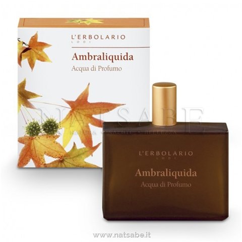 Erbolario - Ambraliquida - Profumo - 50ml | Profumi |  Erboristeria Natsabe: vendita online | erbe officinali, tisane, integratori