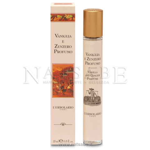 Erbolario - Vaniglia e Zenzero - Profumo - 15 ml | Profumi |  Erboristeria Natsabe: vendita online | erbe officinali, tisane, integratori