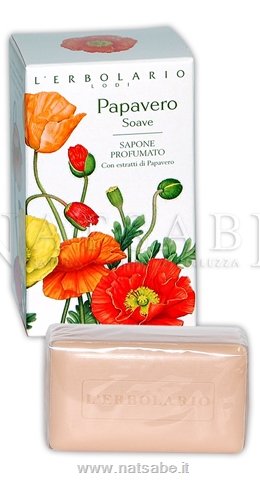 Erbolario - Papavero Soave - Soap - 100g | Soaps | Erboristeria Natsabe: online selling