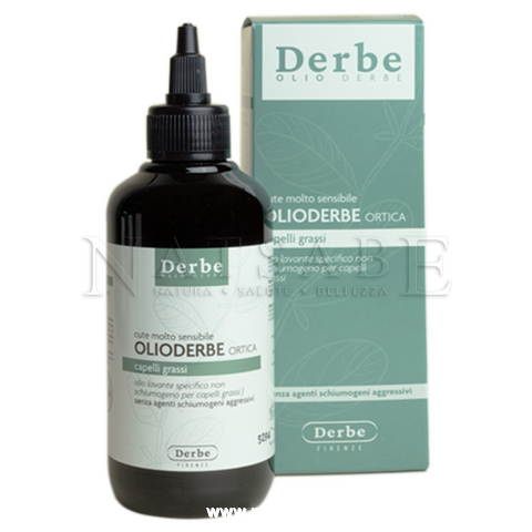 Derbe - OlioDerbe all'Ortica per capelli grassi - 200ml | Shampoo e Shampoodoccia |  Erboristeria Natsabe: vendita online | erbe officinali, tisane, integratori