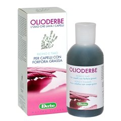 OlioDerbe al Timo per capelli con forfora grassa -  200ml