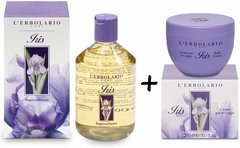 Iris - Confezione Regalo Corpo (Bagnoschiuma 500 ml + Crema Corpo)