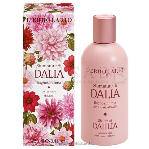 Erbolario - Dalia - Bagnoschiuma Profumato - 250 ml | Bagnoschiuma e shampodoccia |  Erboristeria Natsabe: vendita online | erbe officinali, tisane, integratori