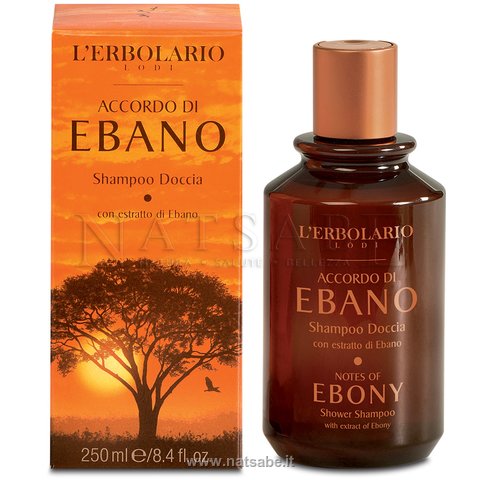 Erbolario - Ebano - Shampoo Doccia - 250 ml | Bagnoschiuma e shampodoccia |  Erboristeria Natsabe: vendita online | erbe officinali, tisane, integratori