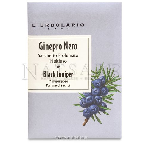 Erbolario - Black Juniper - Multi-purpose Scented Bag | Wardrobe Fragrances | Erboristeria Natsabe: online selling