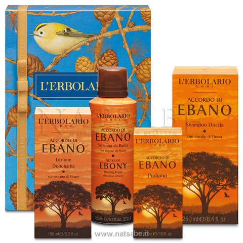 Erbolario - Ebony - Gift Set | Erbolario Gift Boxes | Erboristeria Natsabe: online selling