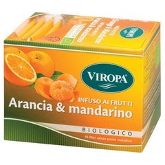 Infuso Arancia e Mandarino da agricoltura biologica - 15 filtri