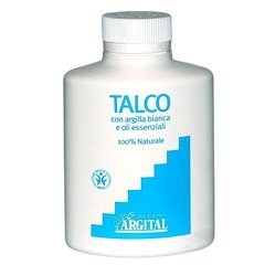 Talco all'argilla bianca e oli essenziali - 100g