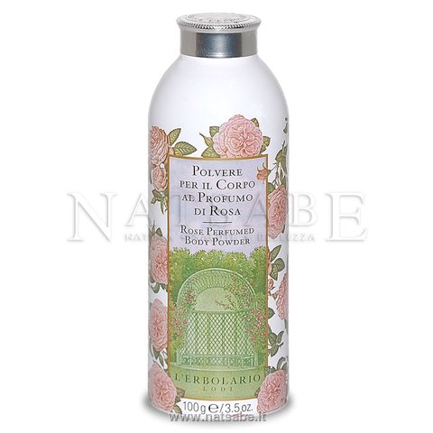 Erbolario - Rosa - Perfumed Body Powder - 100 g | Talc | Erboristeria Natsabe: online selling