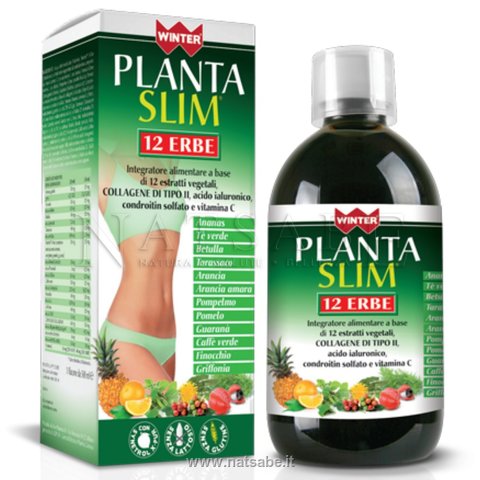 Winter - Planta Slim - bottle 500 ml | Metabolic stimulants | Erboristeria Natsabe: online selling