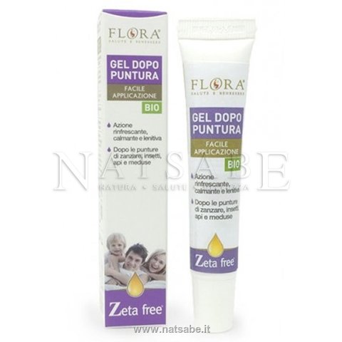 Flora - Zanzare - Zeta Free Gel Dopo Puntura - 20 ml | Prodotti per insetti e zanzare |  Erboristeria Natsabe: vendita online | erbe officinali, tisane, integratori