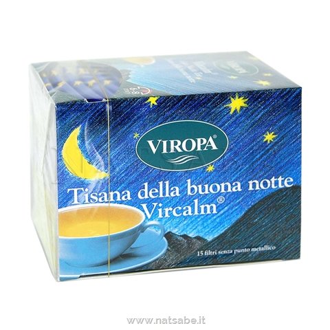 Viropa - Infusion Vircalm Goodnight - 15 filters | Herba teas in filter | Erboristeria Natsabe: online selling