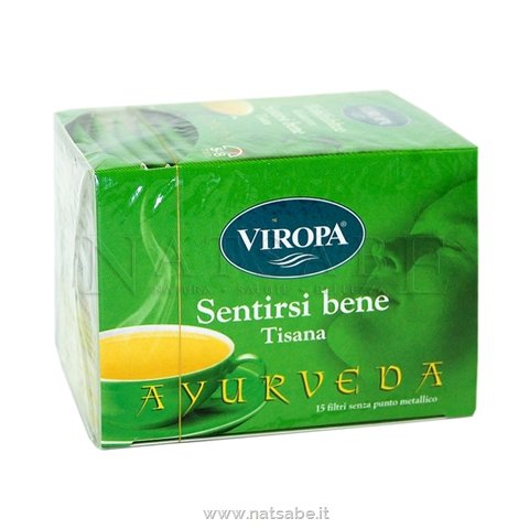 Viropa - Infusion Ayurveda - Well being - 15 filters | Herba teas in filter | Erboristeria Natsabe: online selling