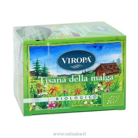 Viropa - Infuso Almkrauter - Tisana della Malga da agricoltura biologica - 15 filtri | Tisane filtro |  Erboristeria Natsabe: vendita online | erbe officinali, tisane, integratori