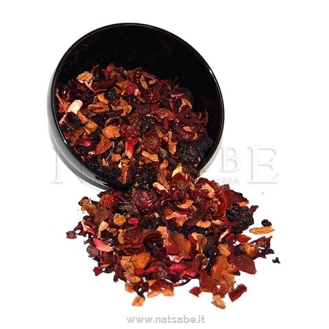 Viropa - Tisana alla frutta con Frutti di Bosco - 100 g | Tisane alla Frutta |  Erboristeria Natsabe: vendita online | erbe officinali, tisane, integratori