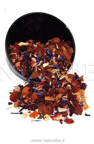 Viropa - Fruit Tisane with Peach - 100 g | Fruit Teas | Erboristeria Natsabe: online selling