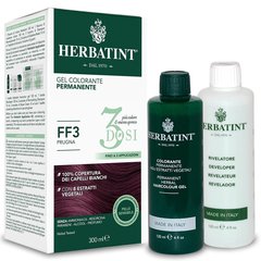 Permanent Haircolour Gel Herbatint FF3 Plum - 300 ml