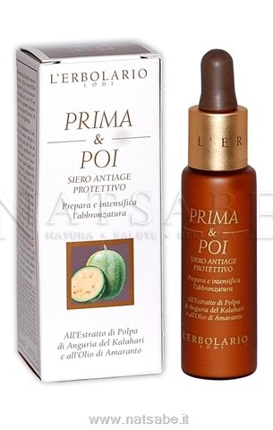 Erbolario - Protective Anti-age Serum Prima e Poi - 28ml | Face | Erboristeria Natsabe: online selling