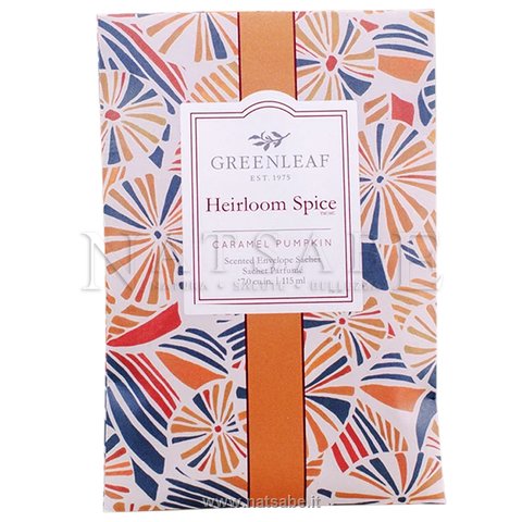 Greenleaf Inc. - Heirloom Spice - Scented envelope sachet | Wardrobe Fragrances | Erboristeria Natsabe: online selling