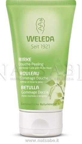 Weleda - Cellulite - Gommage Doccia alla Betulla - 150ml | Scrub Corpo |  Erboristeria Natsabe: vendita online | erbe officinali, tisane, integratori