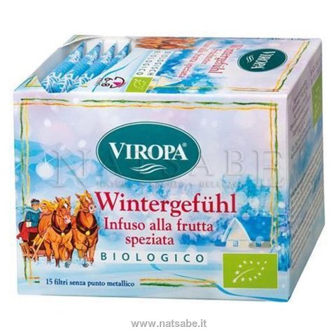 Viropa - Wintergefuehl - Organic Spiced Tea - 15 filters | Herba teas in filter | Erboristeria Natsabe: online selling