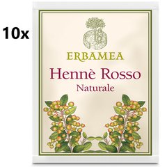 Hennè Naturale Rosso - 10 x 100 g