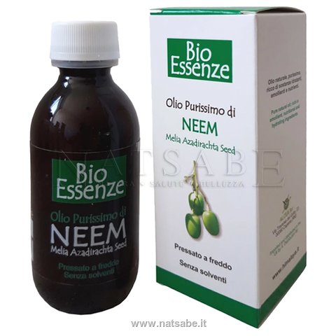 Bio Essenze - Vegetal Oil - Pure Oil fo Neem - 125 ml | Basis Vegetal Oils | Erboristeria Natsabe: online selling